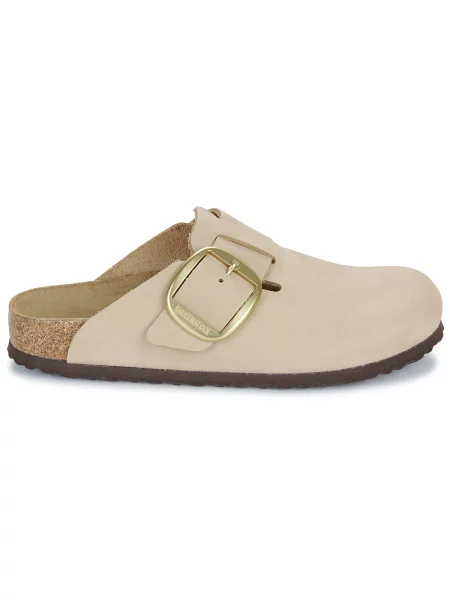 Birkenstock Natikače Boston Big Buckle bež