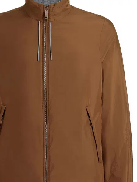 Geanta de piele Zegna maro
