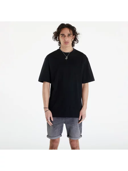 Тениска Urban Classics Tall Tee Black/ Black S черно