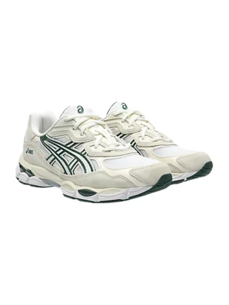 Sneakersy Asics skórzane beżowe
