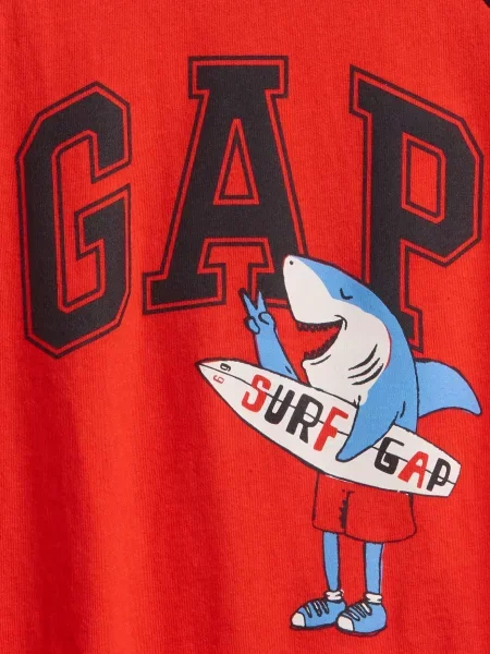 Тениска Gap червено