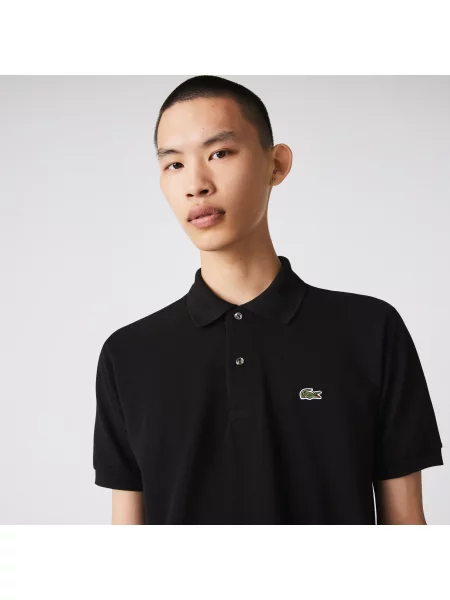 Lacoste поло чорне