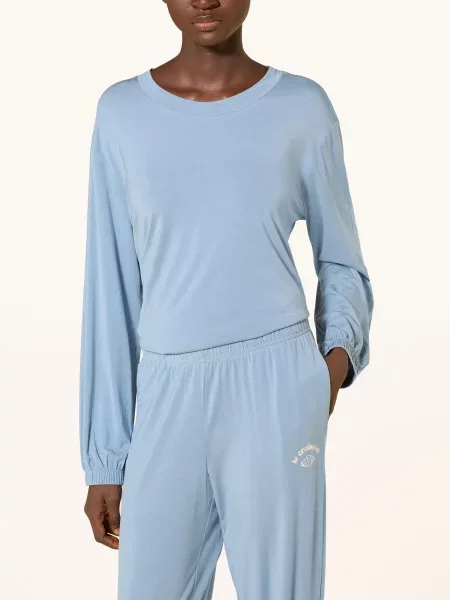 Schiesser Pyžamo Casual Fashion černošedá