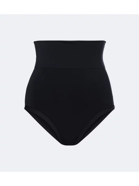 Bikini Eres cu talie înaltă negru