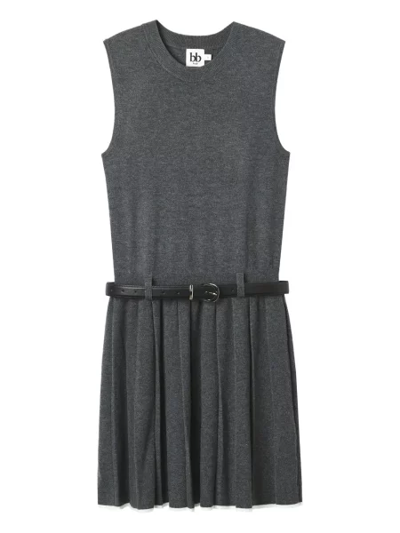 Rochie B+ab plisată de costum gri