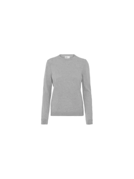 Colorful Standard Light Merino Wool Crew Kobiety Bluzy i bluzy z kapturem Colorful Standard Jasnobrązowy Size: L szara