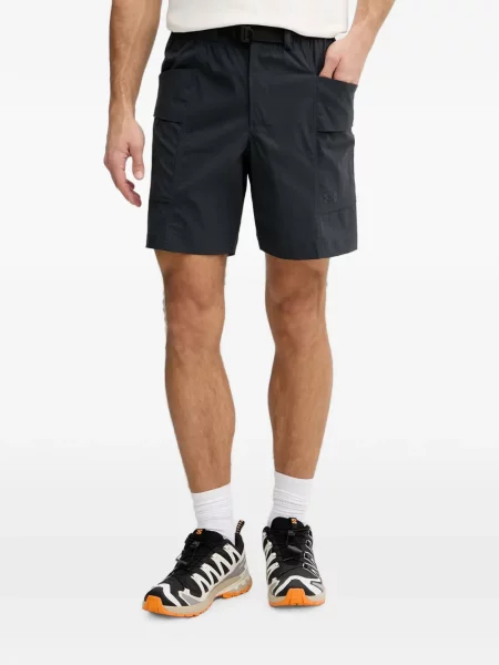 Cu centură pantaloni scurți cargo Under Armour negru