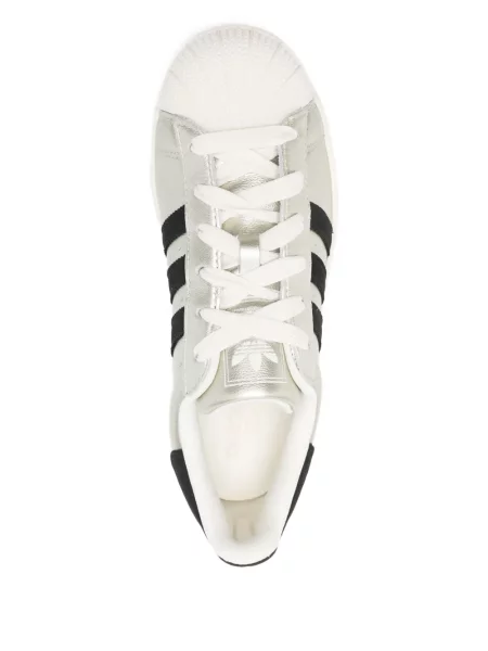 Маратонки Adidas Originals на райета сребристо