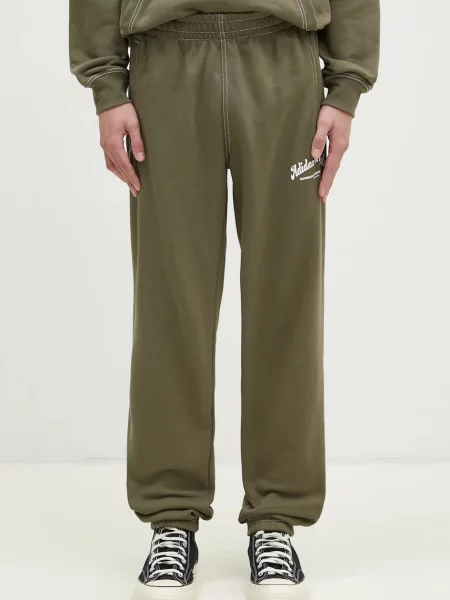 Adidas Originals pantaloni de trening din Wabash cu imprimeu verde