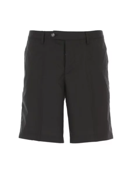 Lniane spodenki sportowe Emporio Armani czarne