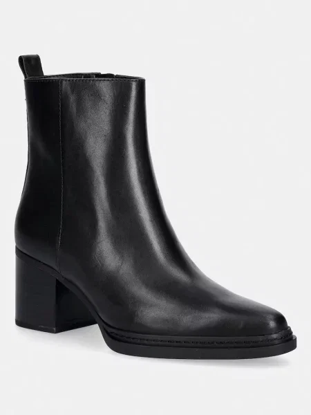 MICHAEL Michael Kors botine cu pentru femei din piele Lex Bootie negru