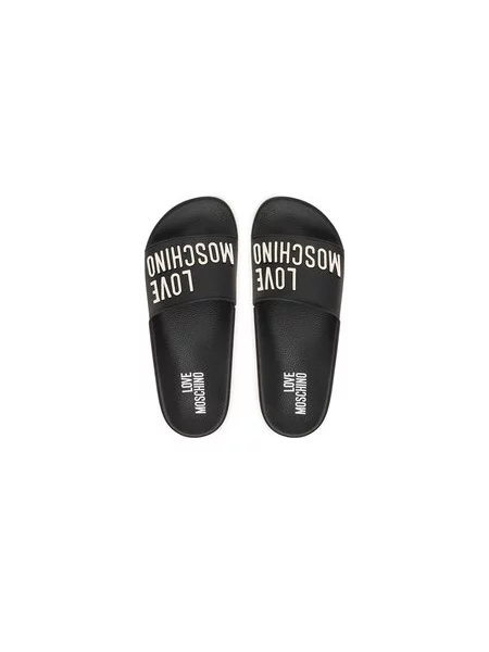 Šlepetės LOVE MOSCHINO juoda