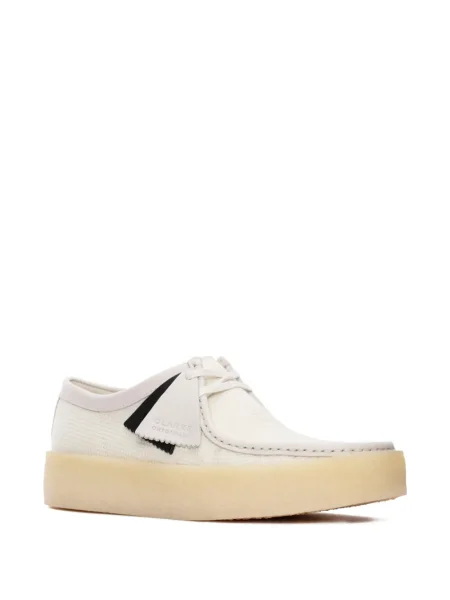 Ghete desert Clarks Originals alb