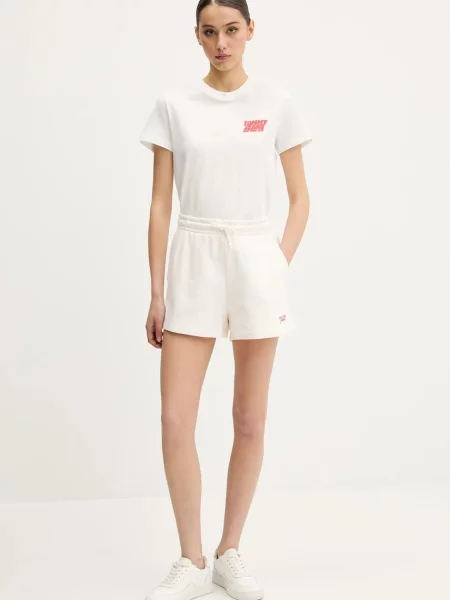 Tommy Jeans tričko bílé