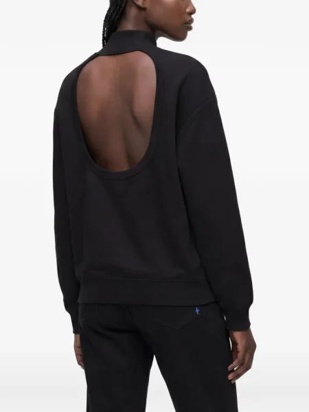 Hanorac Karl Lagerfeld Jeans negru