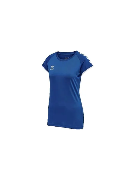 Hummel Tricou funcțional / alb albastru