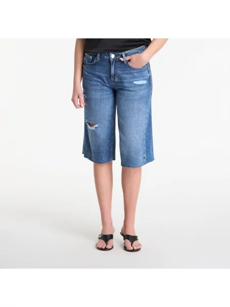 Къси панталони Guess Jeans Baggy Bermuda Deep Dive Destroy 29