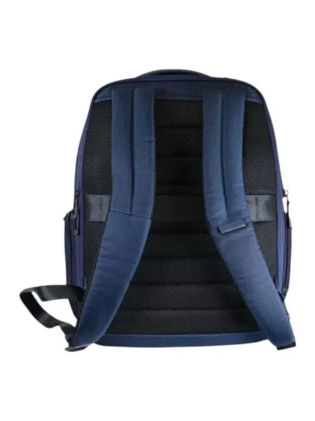 Torba na laptopa Piquadro skórzana niebieska