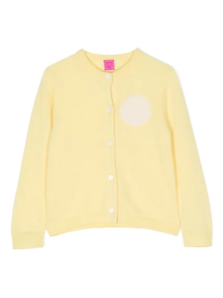Kardigan dziecięcy Cashmere In Love żółty