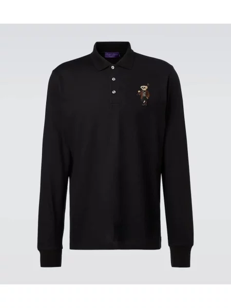 Polo Ralph Lauren Purple Label din cașmir negru
