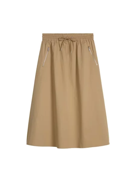 Spódnica midi Marc O'polo dzwony beżowa