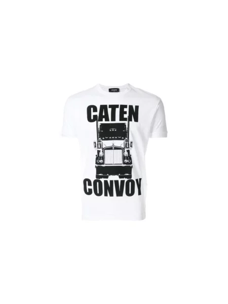 Tričko Dsquared bílé