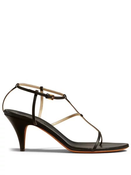 Sandale Khaite din piele negru