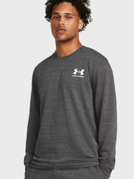 Махровая спортивная кофта Under Armour серая