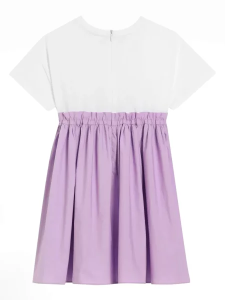 Dětské šaty Dolce & Gabbana bílé