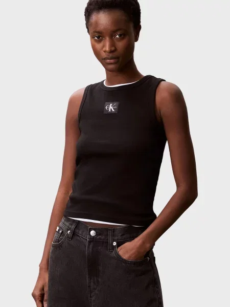 Майка Calvin Klein Jeans чорна