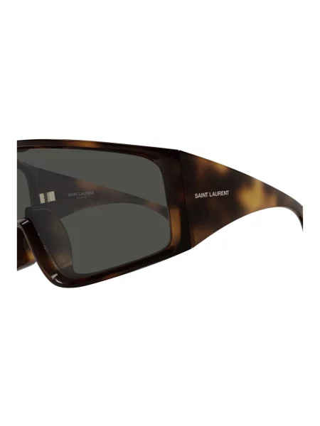 Okulary przeciwsłoneczne Saint Laurent brązowe