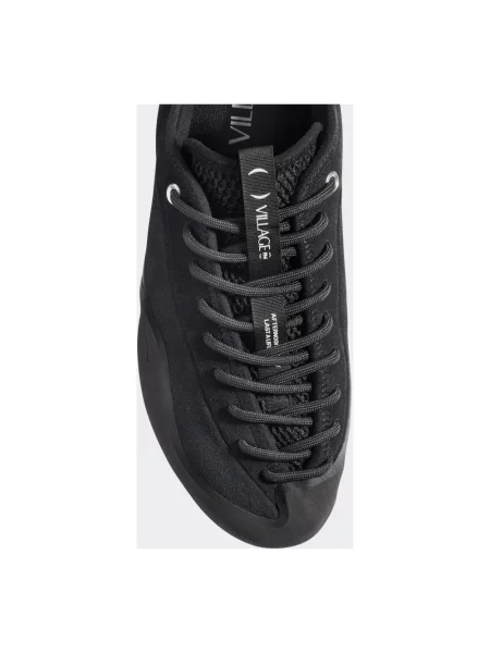 Sneakersy Village Pm skórzane czarne