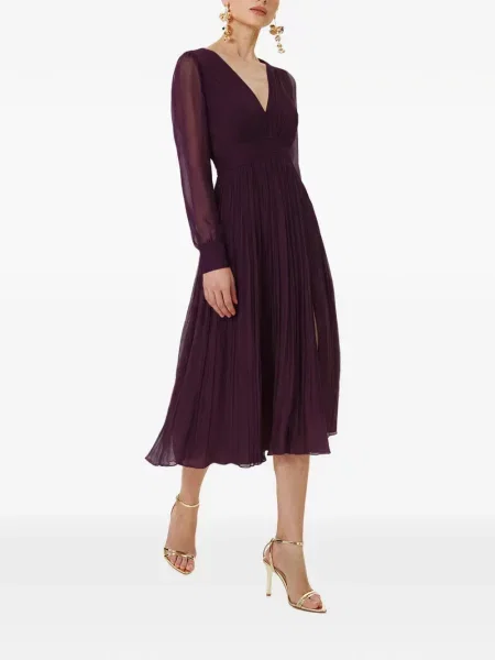 Rochie midi Framboise violet