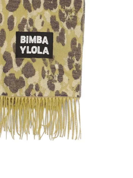 Fular Bimba Y Lola cu imagine cu model leopard galben