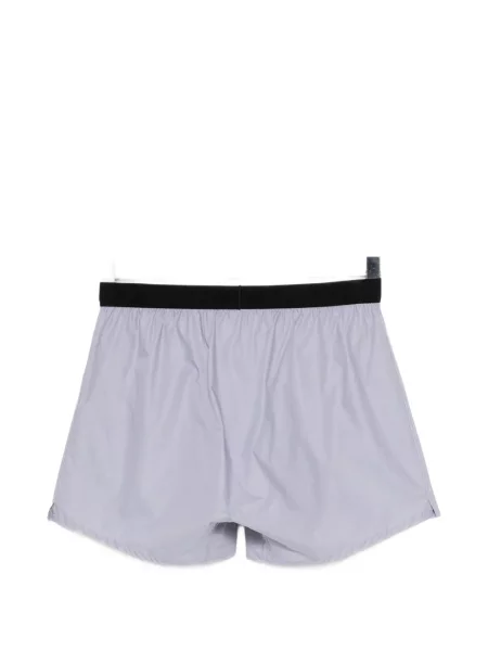Pantaloni scurți Tom Ford cu autograf albastru