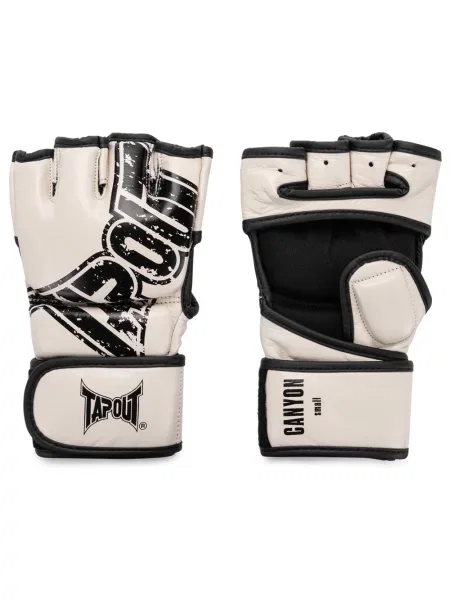 Tapout Sportske rukavice Canyon ecru/prljavo / crna bijela