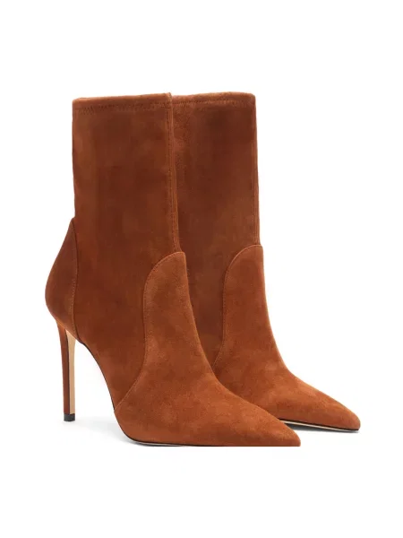 Botki Stuart Weitzman brązowe