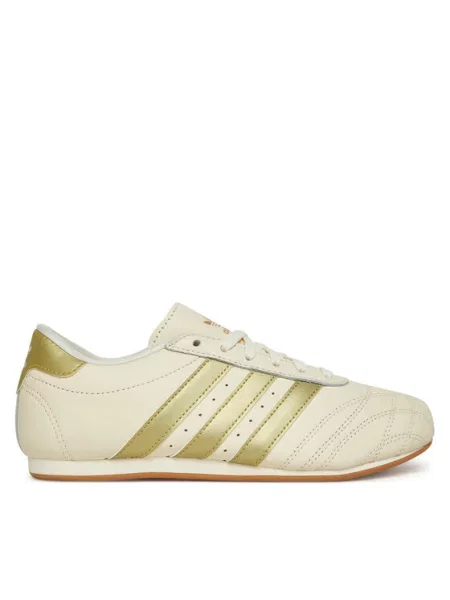 Кожаные кроссовки Adidas Originals бежевые