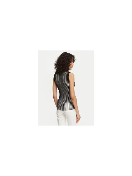 Liu Jo Sport Top Regular Fit črna