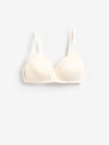 Reserved Sutien Fără Sârmă crem