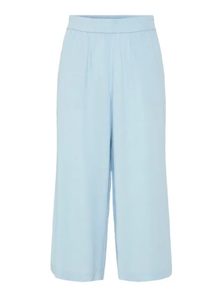 Pieces Culotte nadrág Pia Wide Leg világoskék
