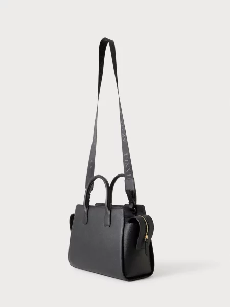 ARMANI EXCHANGE Kabelka zlatá čierna