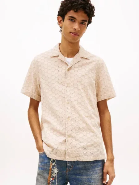 Tommy Jeans Cămașă bej