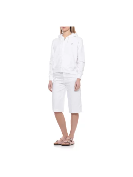 Bluza rozpinana Ralph Lauren biała