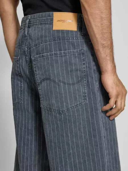 Szorty w stylu allover model OWEN' Jack & Jones granatowe