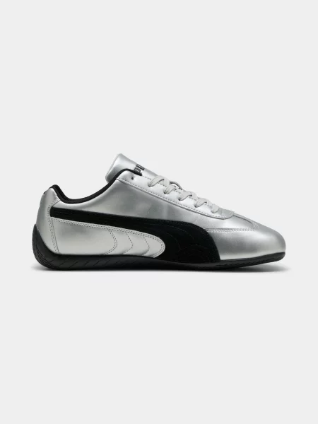 Кроссовки Puma серебряные