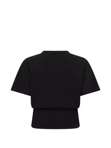 Decupat tricou Balenciaga negru