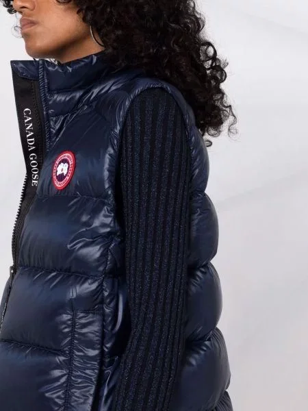 Kamizelka puchowa Canada Goose ocieplana niebieska