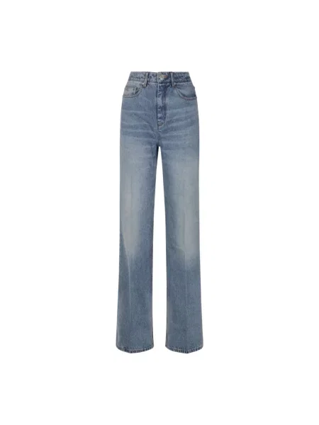 Jeansy dzwony Ami Paris dzwony niebieskie