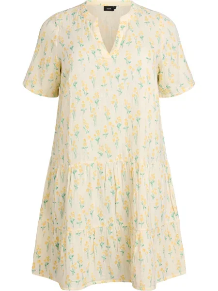 Zizzi Rochie Vviva / pastel / verde deschis galben